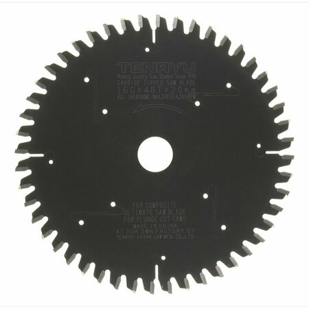 TENRYU 160mm Plunge-Cut Saw Blade 48T for FESTOOL TS55 PSL-16048ABM2